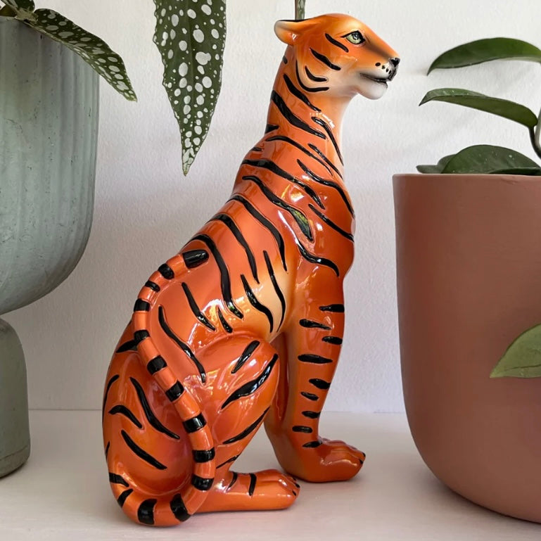 Jungle Cat Club - Fern the Tiger Statue