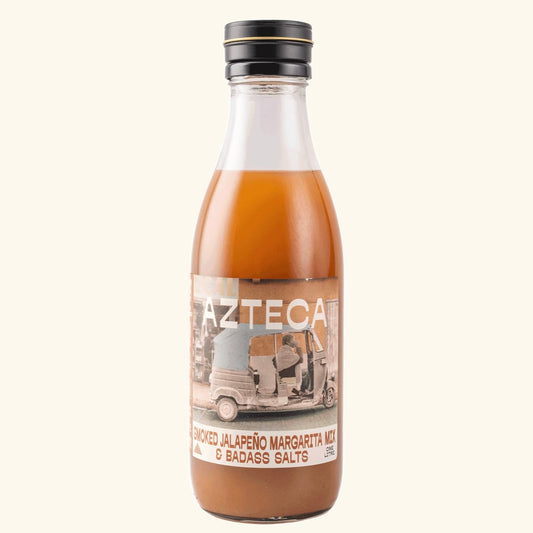 AZTECA SMOKED JALAPENO MARGARITA MIX & BADASS SALTS