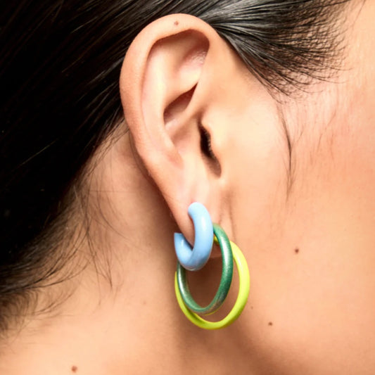 Bianca Maverick - Chromatic Hoop Earrings