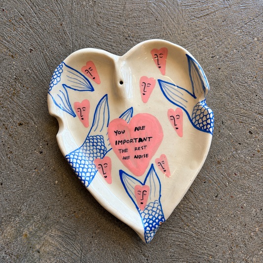 You Are Important Ceramic Incense Dish