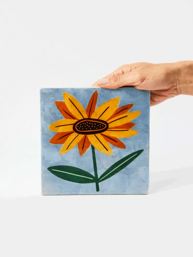 JONES & CO SUPERETTE SUNFLOWER TILE