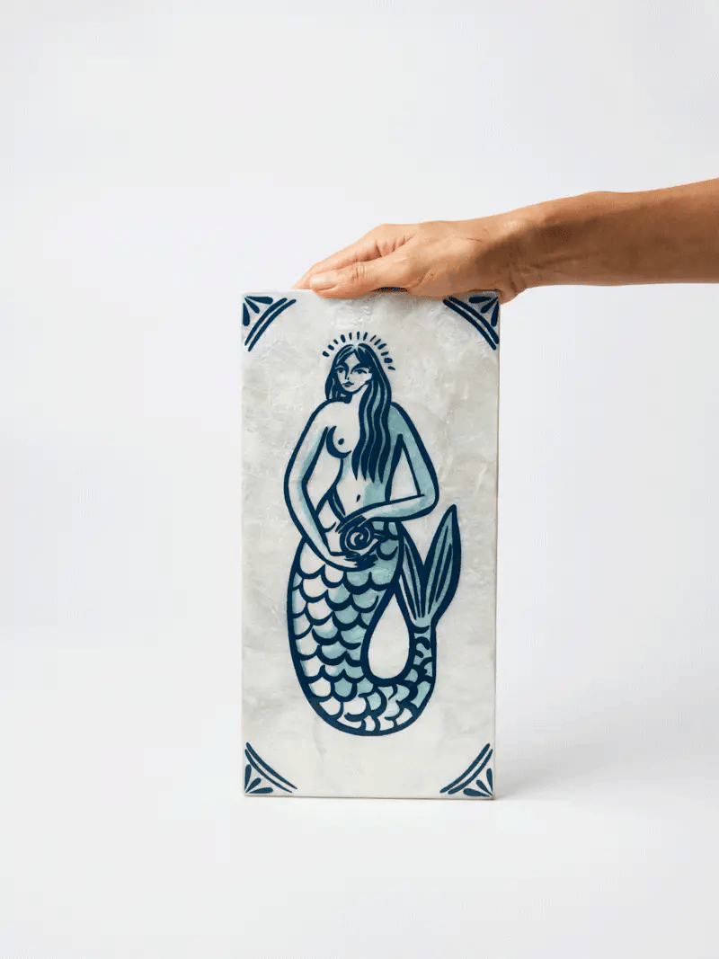 JONES & CO TAVERNA WALL ART MERMAID