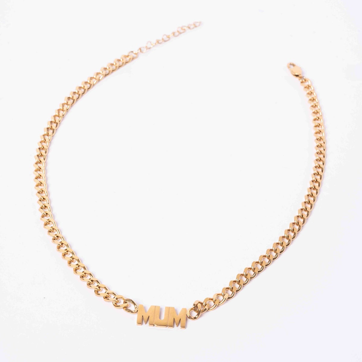 Boy Friday - Chunky Mum Necklace, Gold
