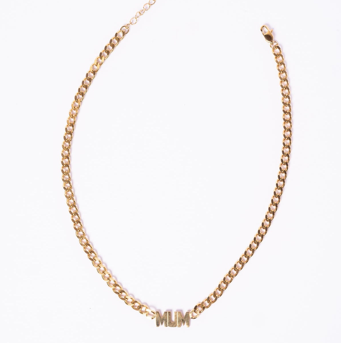 Boy Friday - Chunky Mum Necklace, Gold