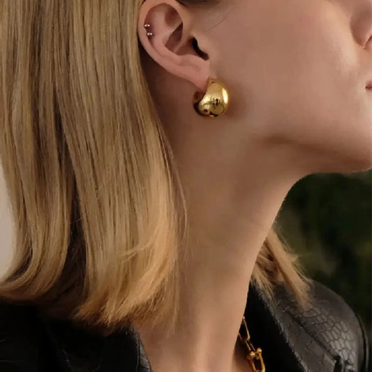 ZAYA Earrings - Eliya Earrings Gold