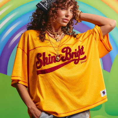 SABBI - Shine Bright Mesh Shirt