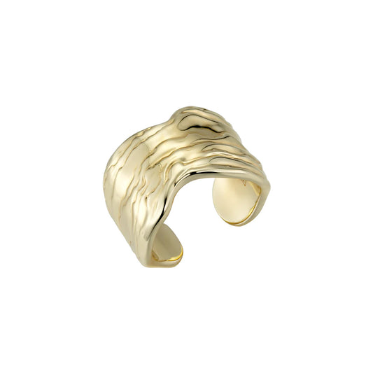 F + H STUDIO - Adjustable Oyster Shell Ring