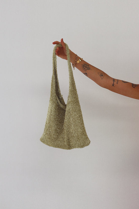 MARGAUX LEE - Beach Party Bag, Gold