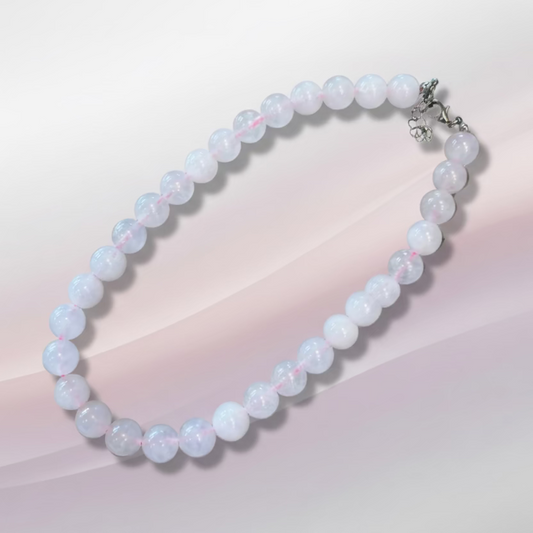 Sensory 21 - Beaded Necklace, Cotton Candy
