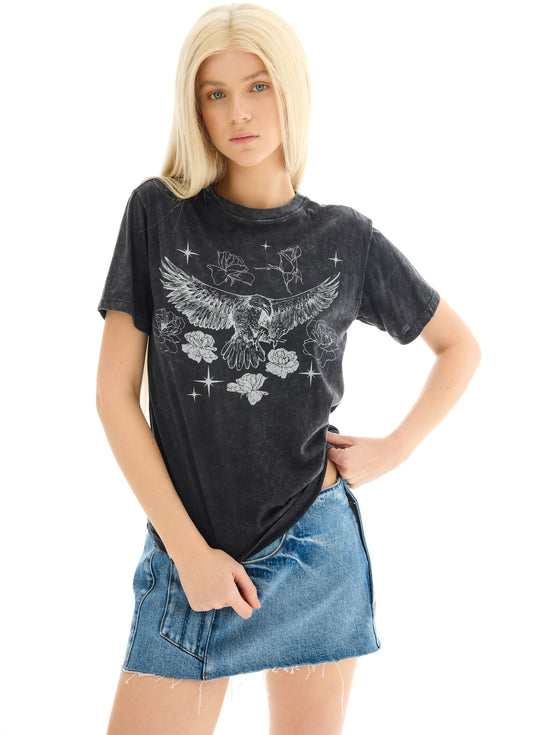 The Tales - The Eagle Rose Fitted Tee