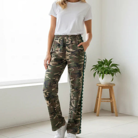 By Frankie - Camo/Forest Heart Pants