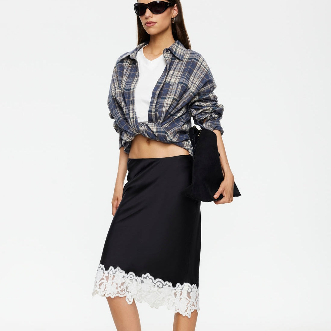 LIONESS - Anchored Midi Skirt