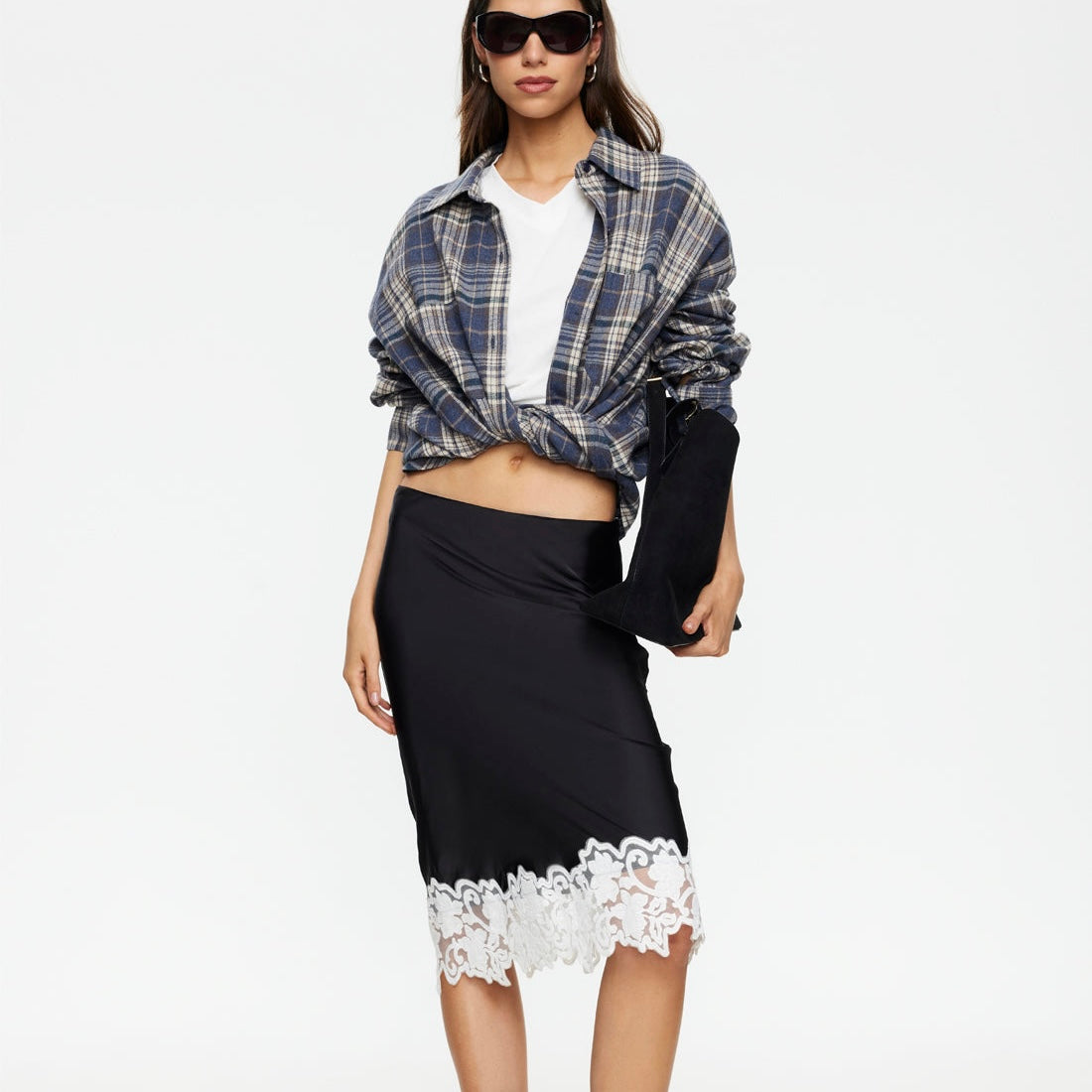 LIONESS - Anchored Midi Skirt