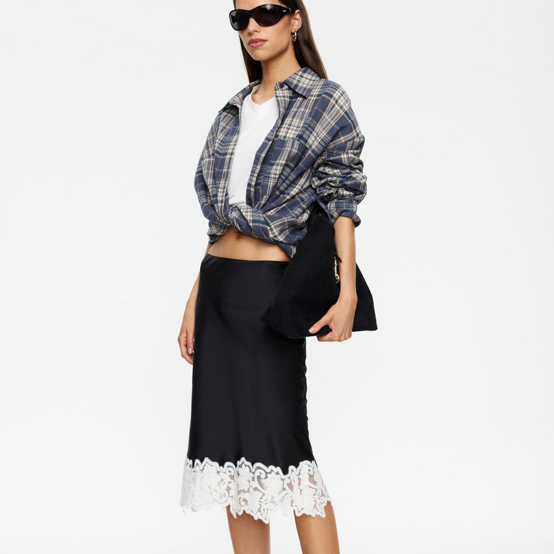 LIONESS - Anchored Midi Skirt
