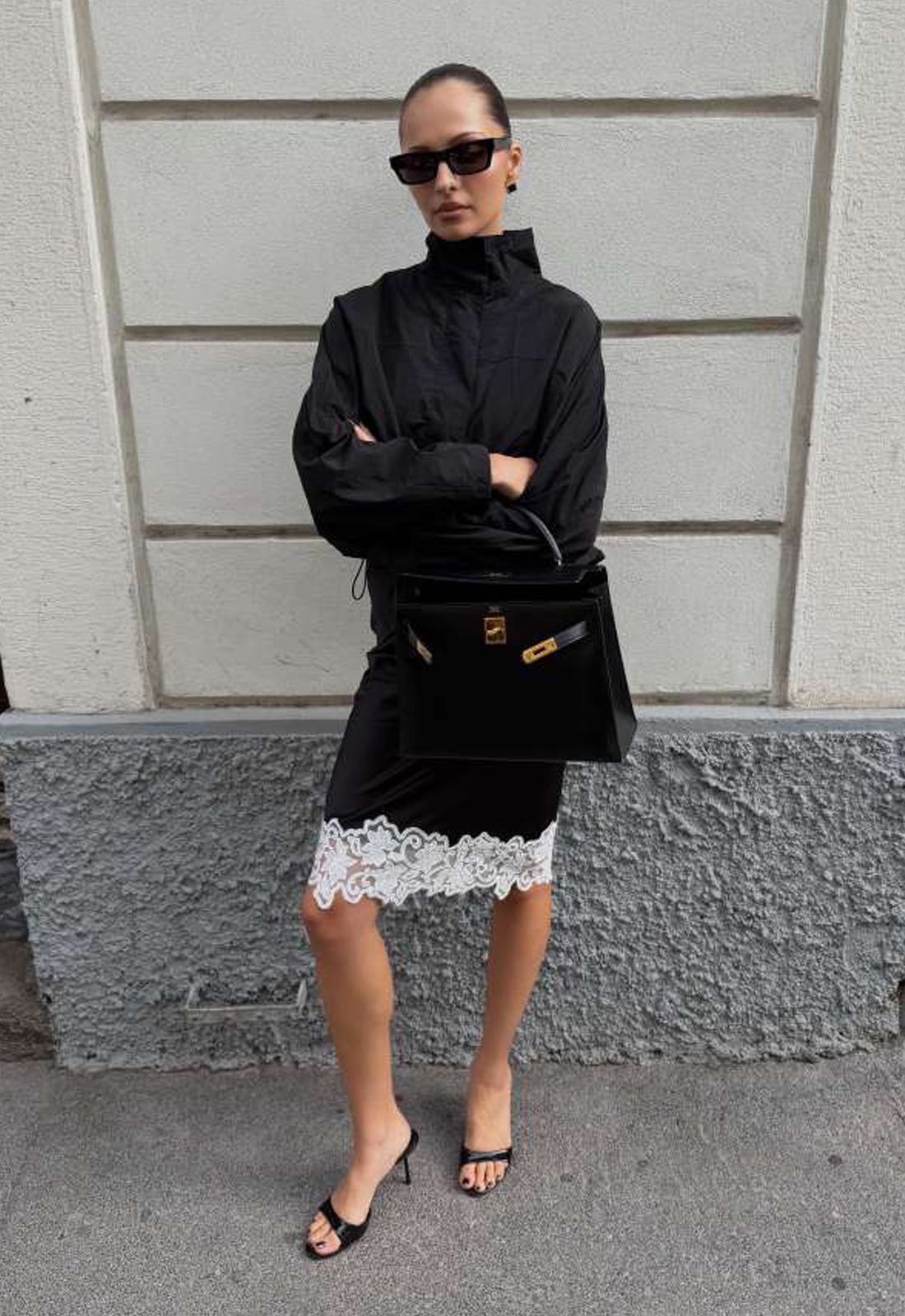 LIONESS - Anchored Midi Skirt