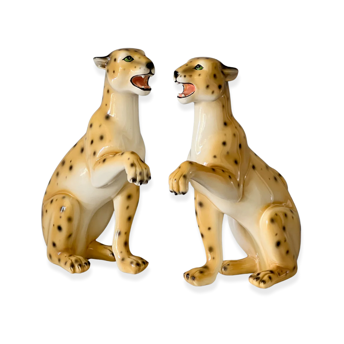 Jungle Cat Club - Terra + Gaia Leopard Twins