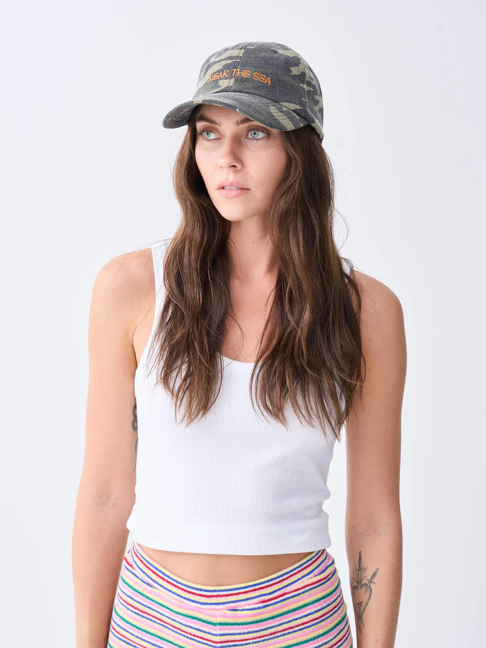 Near The Sea - Logo Camo Cap
