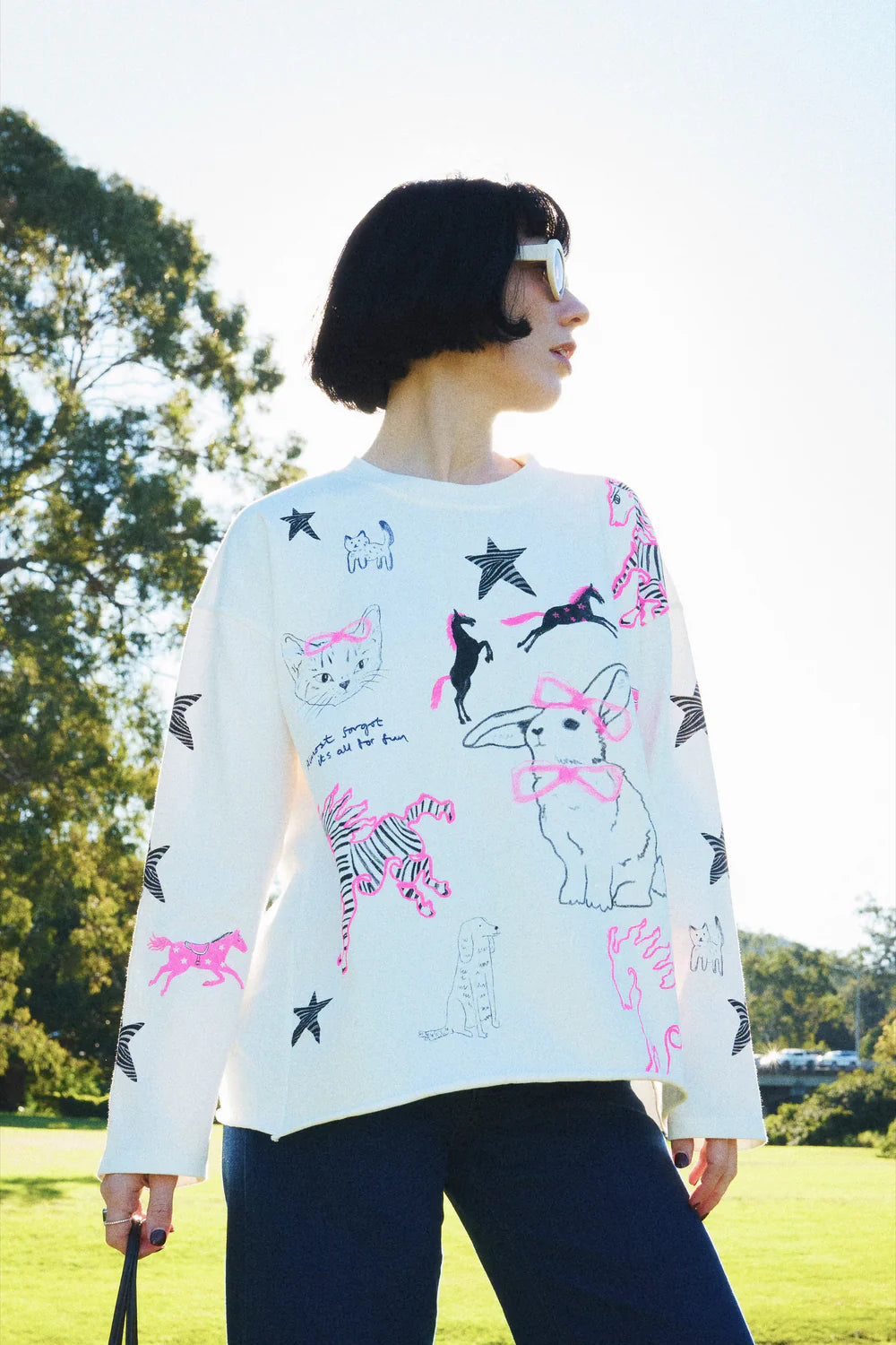 The Tales - Animal Illustrated Long Sleeve