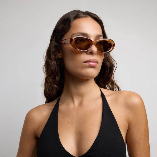 SZADE SUNGLASSES - BLAIR Maple Tortoiseshell / Cacao