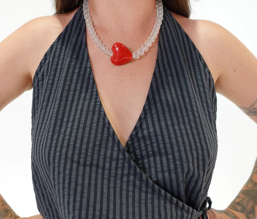 Amilita The Label - LOVE Necklace Wine