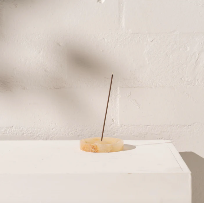 Inartisan - Oriana Onyx Round Incense Holder