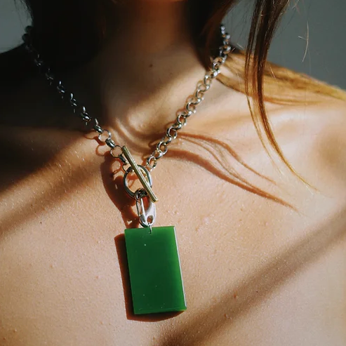 Margaux Lee - Green Pool Necklace