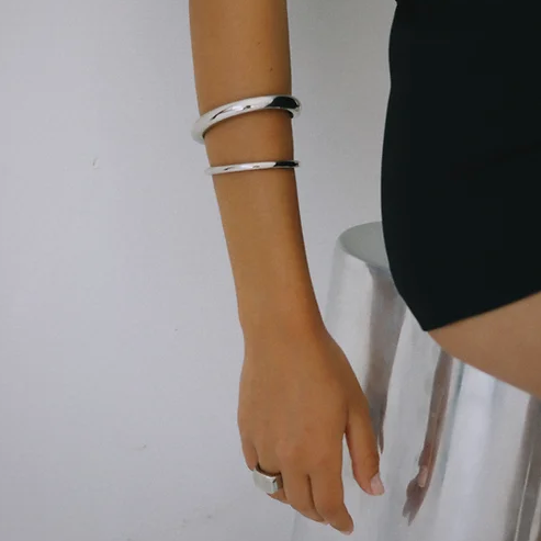 Margaux Lee - Bold Cuff Silver