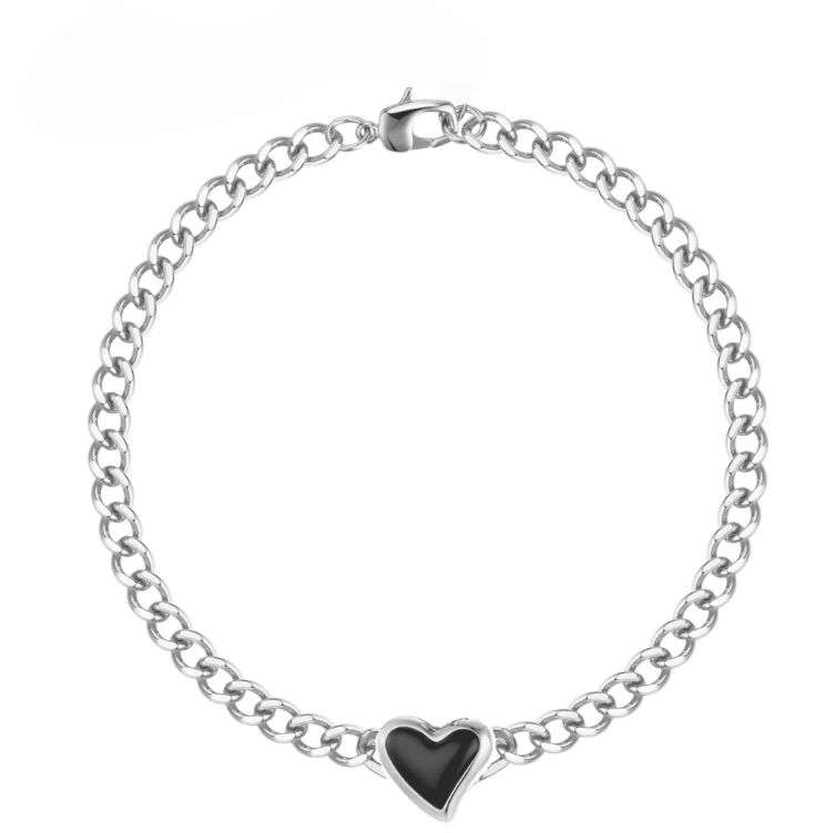 F + H Studios, WHITNEY HEART CHOKER