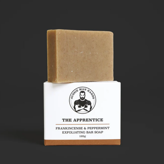 Aussie Man Hands - THE APPRENTICE | EXFOLIATING NATURAL SOAP BAR