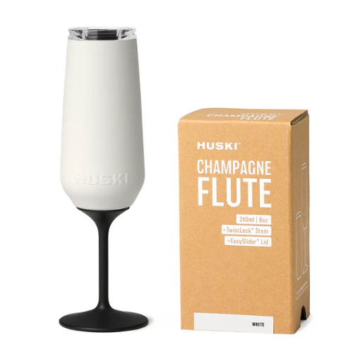 HUSKI  Champagne Flute