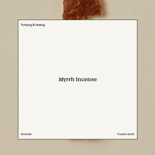 The Ayu - Myrrh Incense