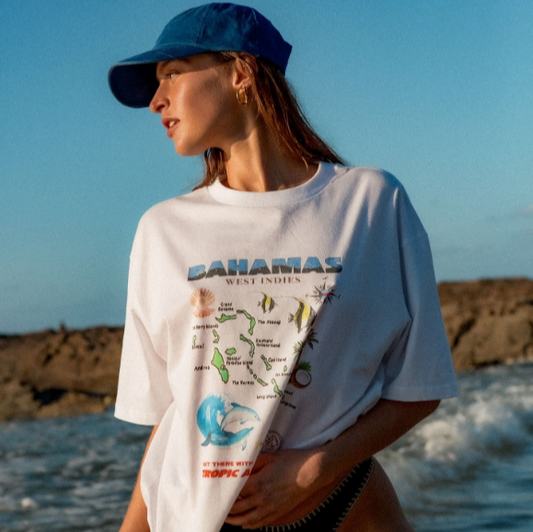 Sea Street - Bahamas T-Shirt, White