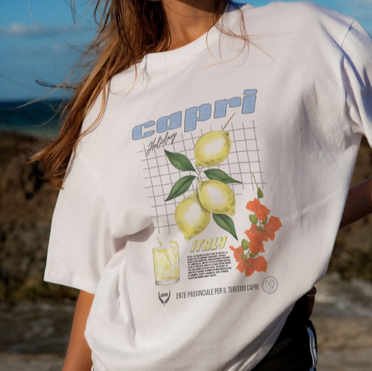 Sea Street - Capri T-Shirt, White