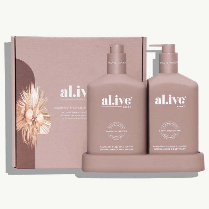 AL.IVE BODY - Wash & Lotion Duo - Raspberry Blossom & Juniper