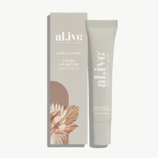 AL.IVE BODY - Tinted Lip Butter - Nude Coconut