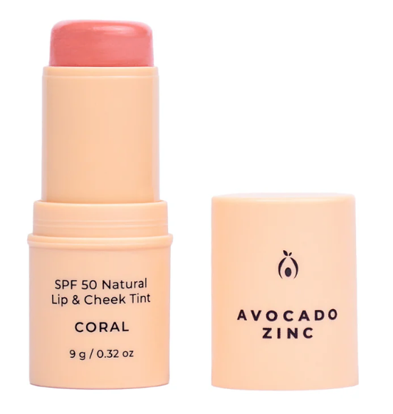 Avocado Zinc - SPF 50 Natural Lip & Cheek Tint