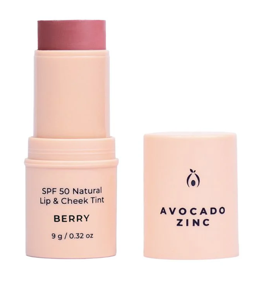 Avocado Zinc - SPF 50 Natural Lip & Cheek Tint