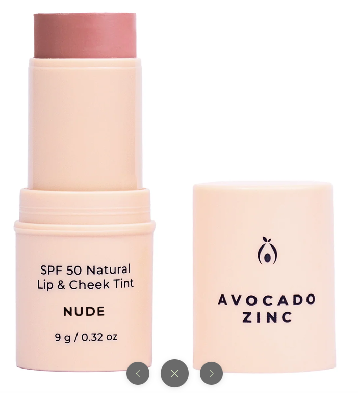 Avocado Zinc - SPF 50 Natural Lip & Cheek Tint