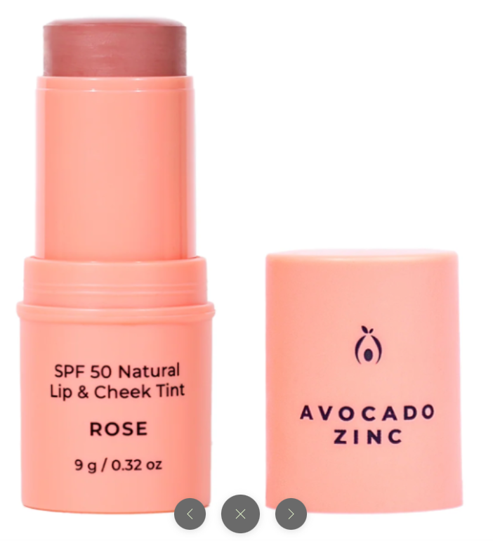 Avocado Zinc - SPF 50 Natural Lip & Cheek Tint