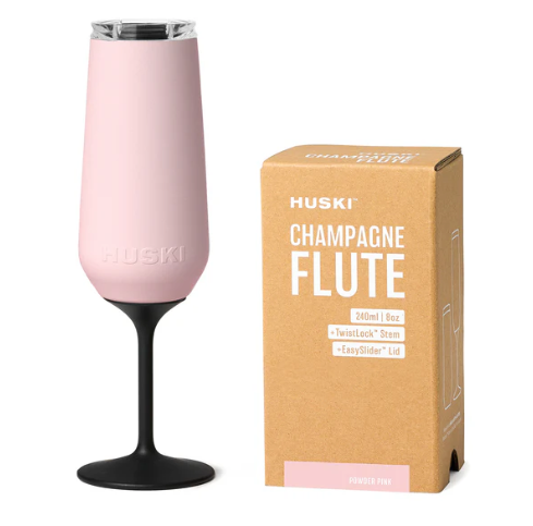 HUSKI  Champagne Flute