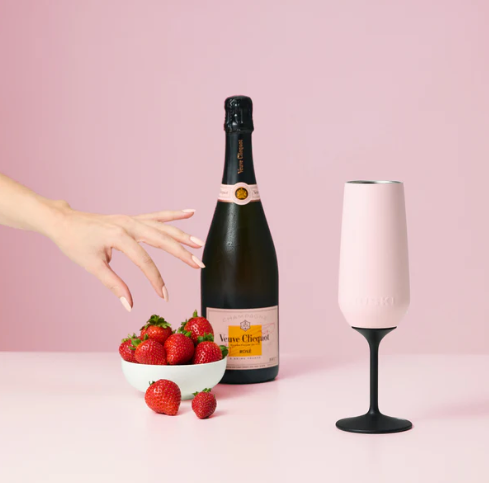 HUSKI  Champagne Flute