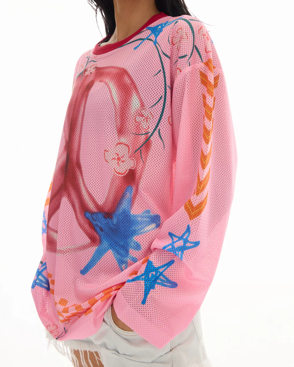 The Tales - Peace Out Long Sleeve Football Jersey