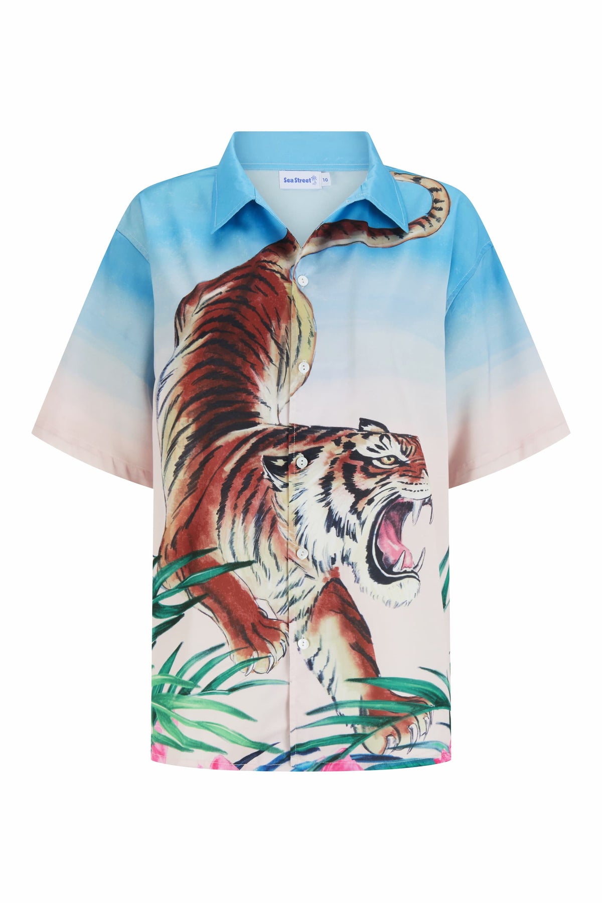 Sea Street - Tiger Relaxed Woven Shirt
