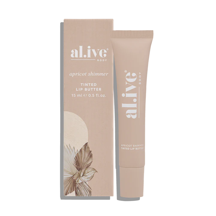 AL.IVE BODY - Tinted Lip Butter - Apricot Shimmer