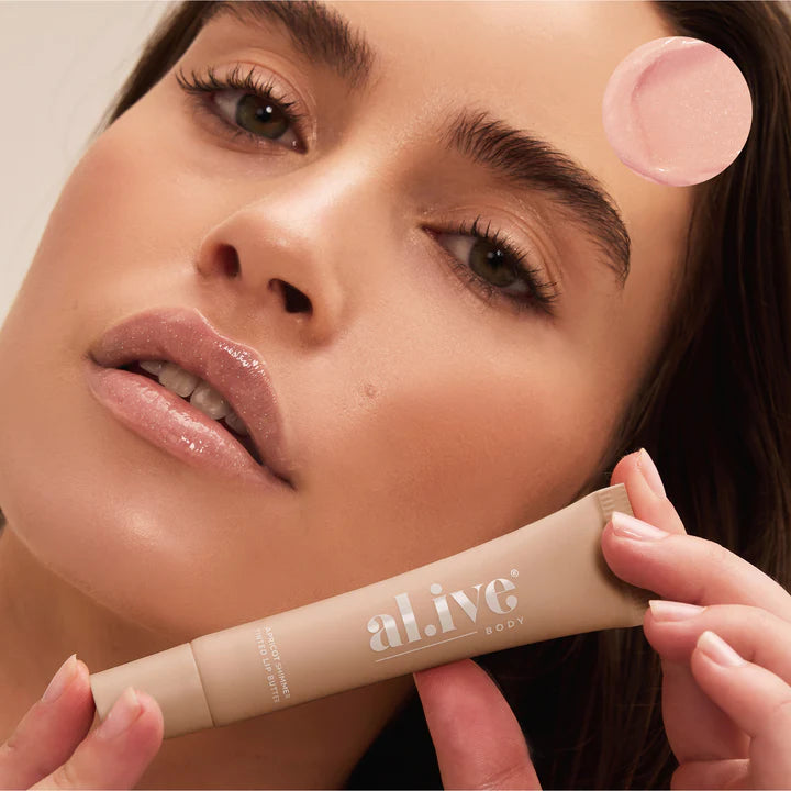 AL.IVE BODY - Tinted Lip Butter - Apricot Shimmer