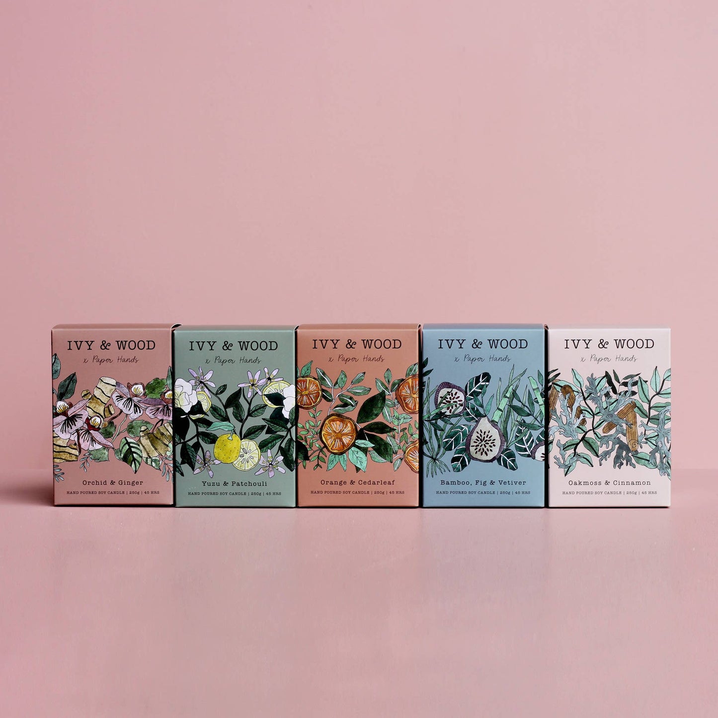 Ivy & Wood - Botanical: Yuzu & Patchouli Soy Candle