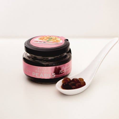 Sticky Balsamic - Premium Pomegranate Pearls - Sticky Balsamic