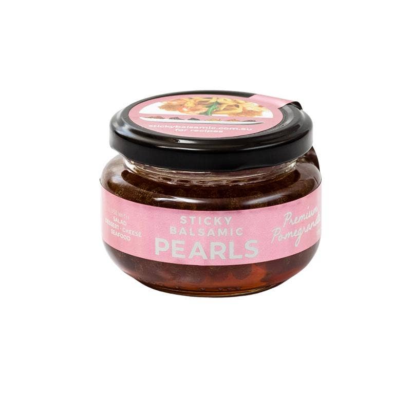 Sticky Balsamic - Premium Pomegranate Pearls - Sticky Balsamic