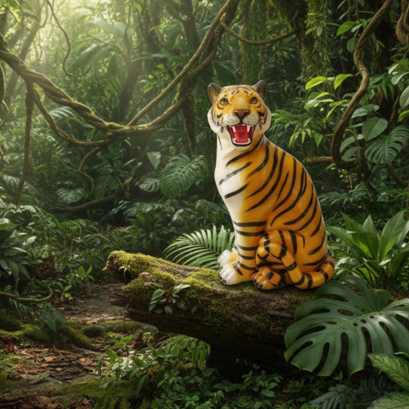 Jungle Cat Club - Auron the Big Tiger