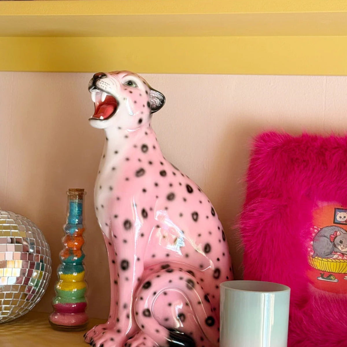 Jungle Cat Club - Poppy the Small Pink Leopard